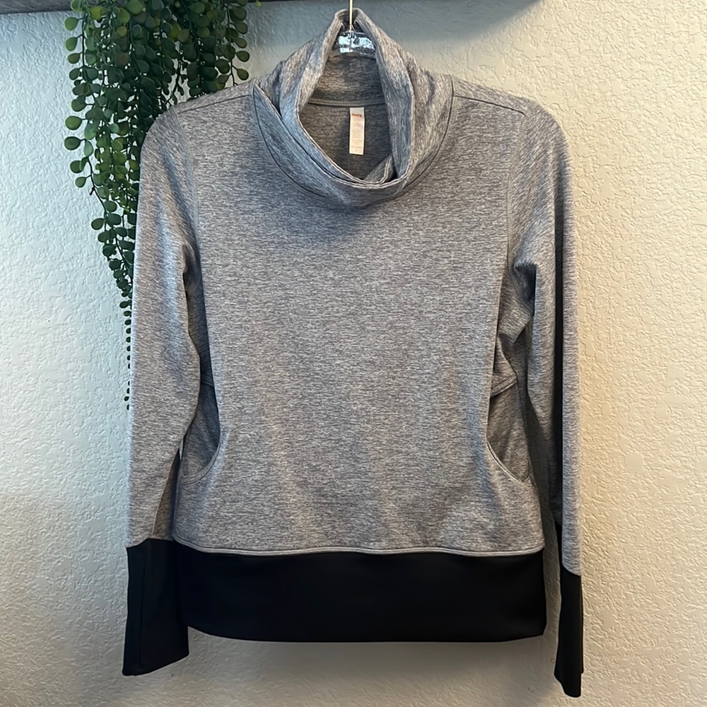 Lucy Women's Cardio Sculpt Cowl Neck Sweatshirt Size S